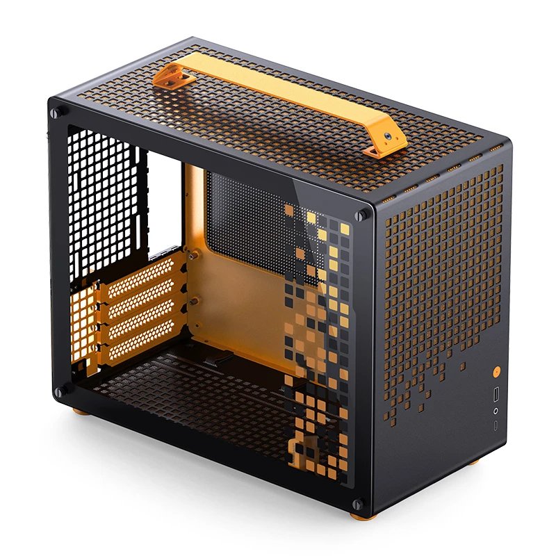 Jonsbo Box Micro-atx Z20 Black/Laranja