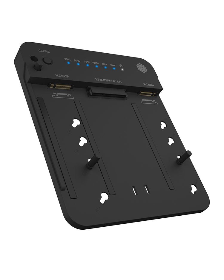 Docking- & Klonmation Icybox 2,5& 3,5M.2 SATA NVMe USB 3.2 Retail