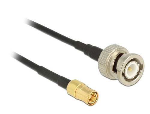 Delock Cable Antenna BNC Connector Male Smb Connector Male RG-174 3M — image 1