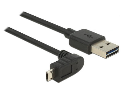 Delock Cable 83857 USB 3M USB 2.0 USB a Micro-usb B Black — image 1