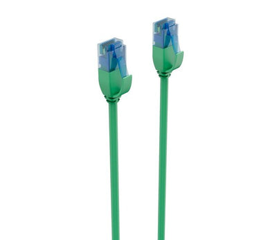 Shiverpeaks Network Cable Network Cable CAT.6 U/UTP Slim Green 0,5M — image 1