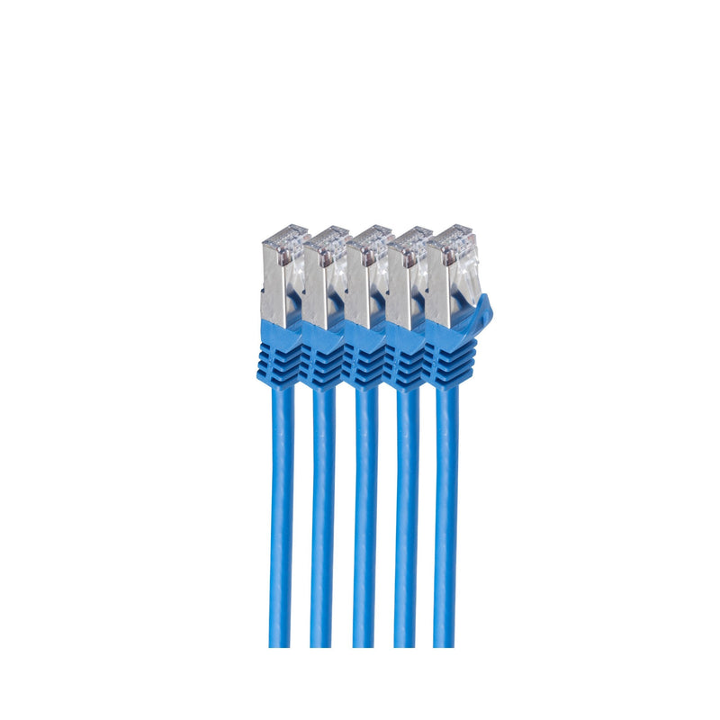 Shiverpeaks RJ45 Network Cable S FTP, CAT.7 VE5, 3M Blue