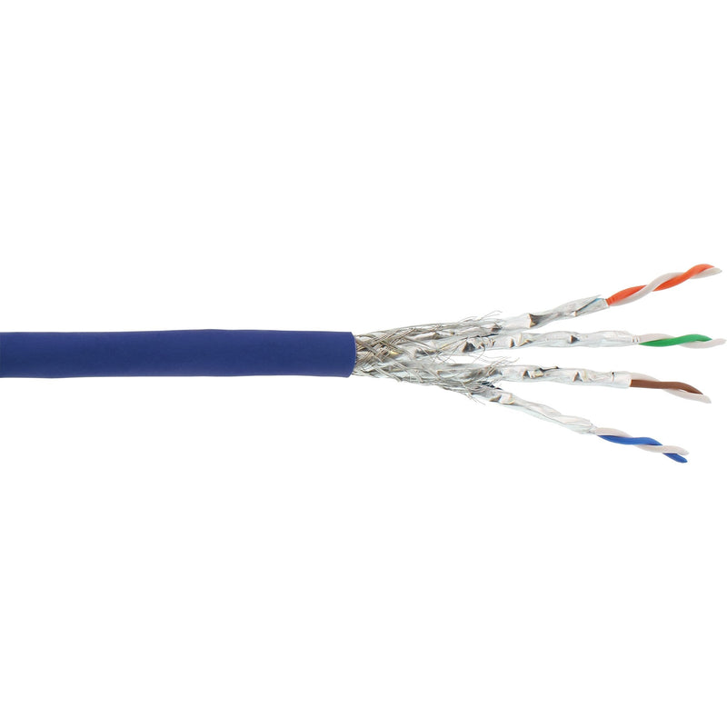 Inline Network Cable S/FTP Pimf CAT.6A Libre Halógenos 500MHZ Blue 100M