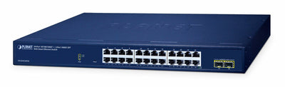 Planet 24-PORT Web Smart Switch GS-2210-24T2S — image 1