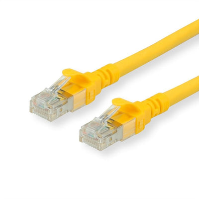 Roline Network Cable CAT.6 S FTP (pimf), Component Level, Lsoh, Yellow 0,3M — image 1