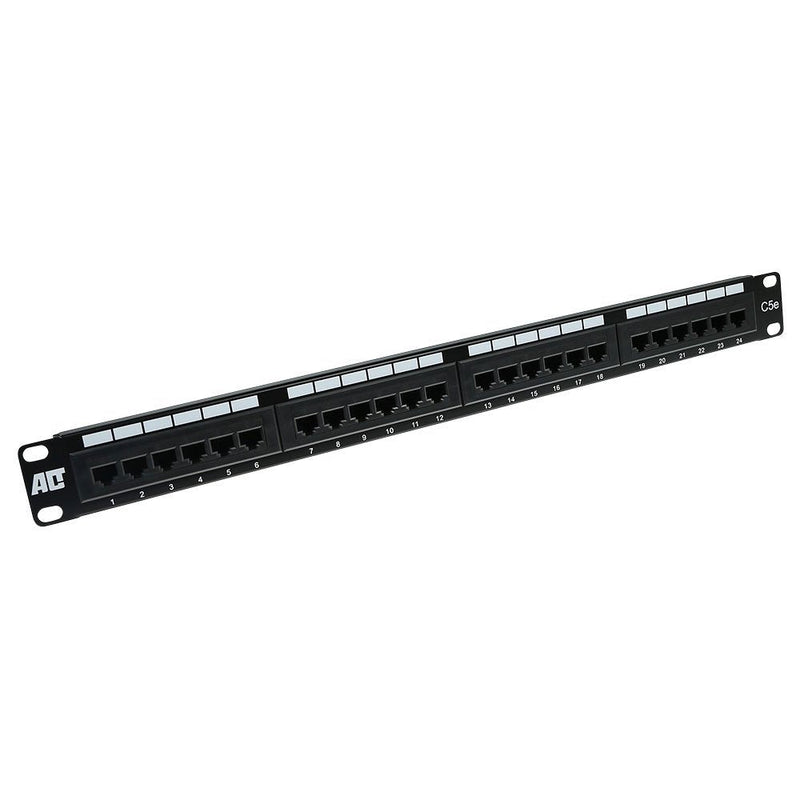 Patchpanel CAT.5E Unshielded 24 Ports