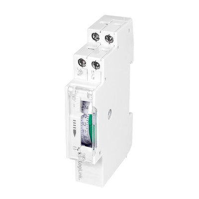 Logilink ET0009 Contador Eléctrico Programador Eléctrico Diario/Semanal White — image 1