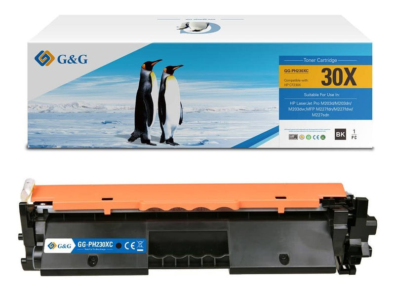 G&g Xl-toner Ers. HP 30X/ CF230X With Original-chip