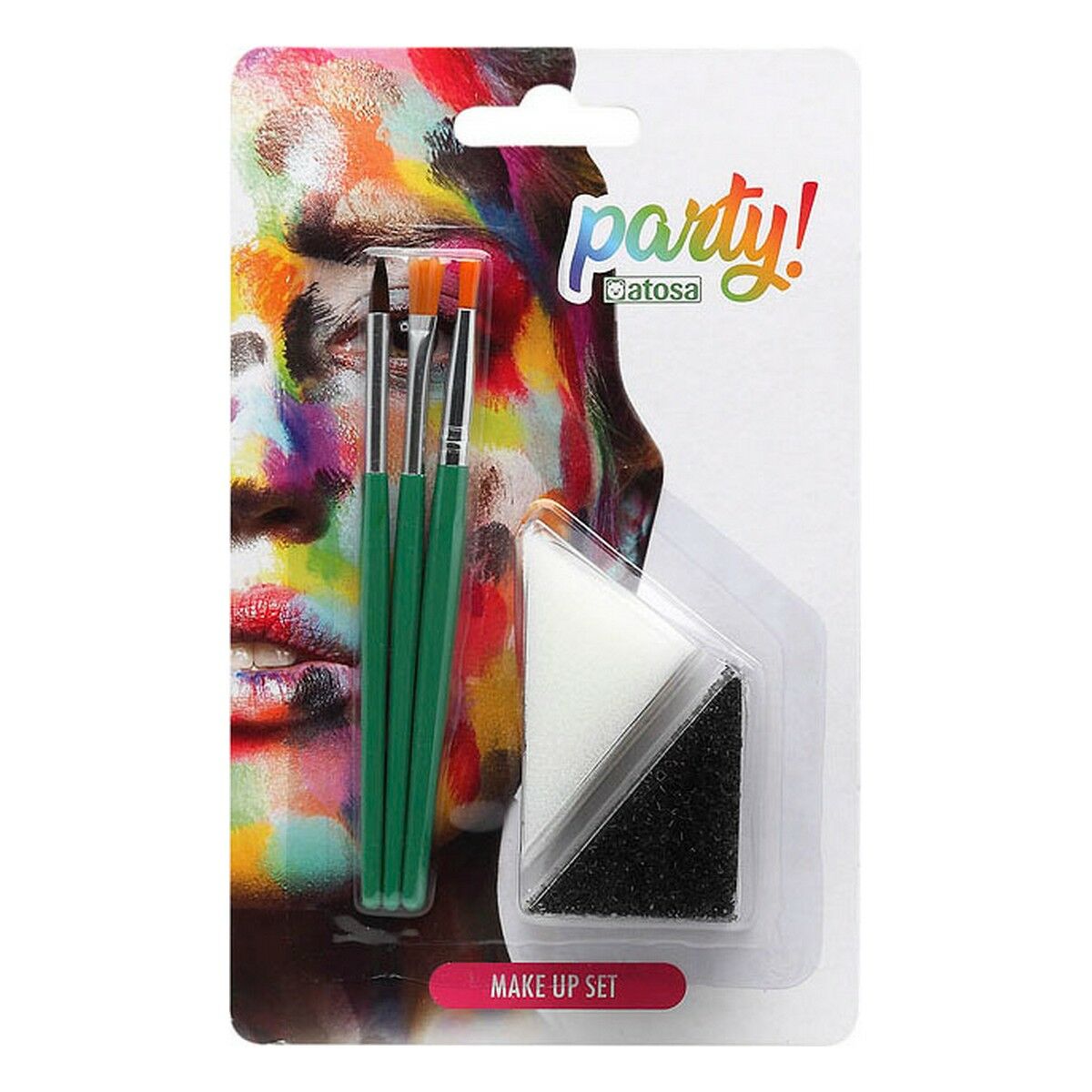 Face Painting Multicolour Set Make-up Sponge