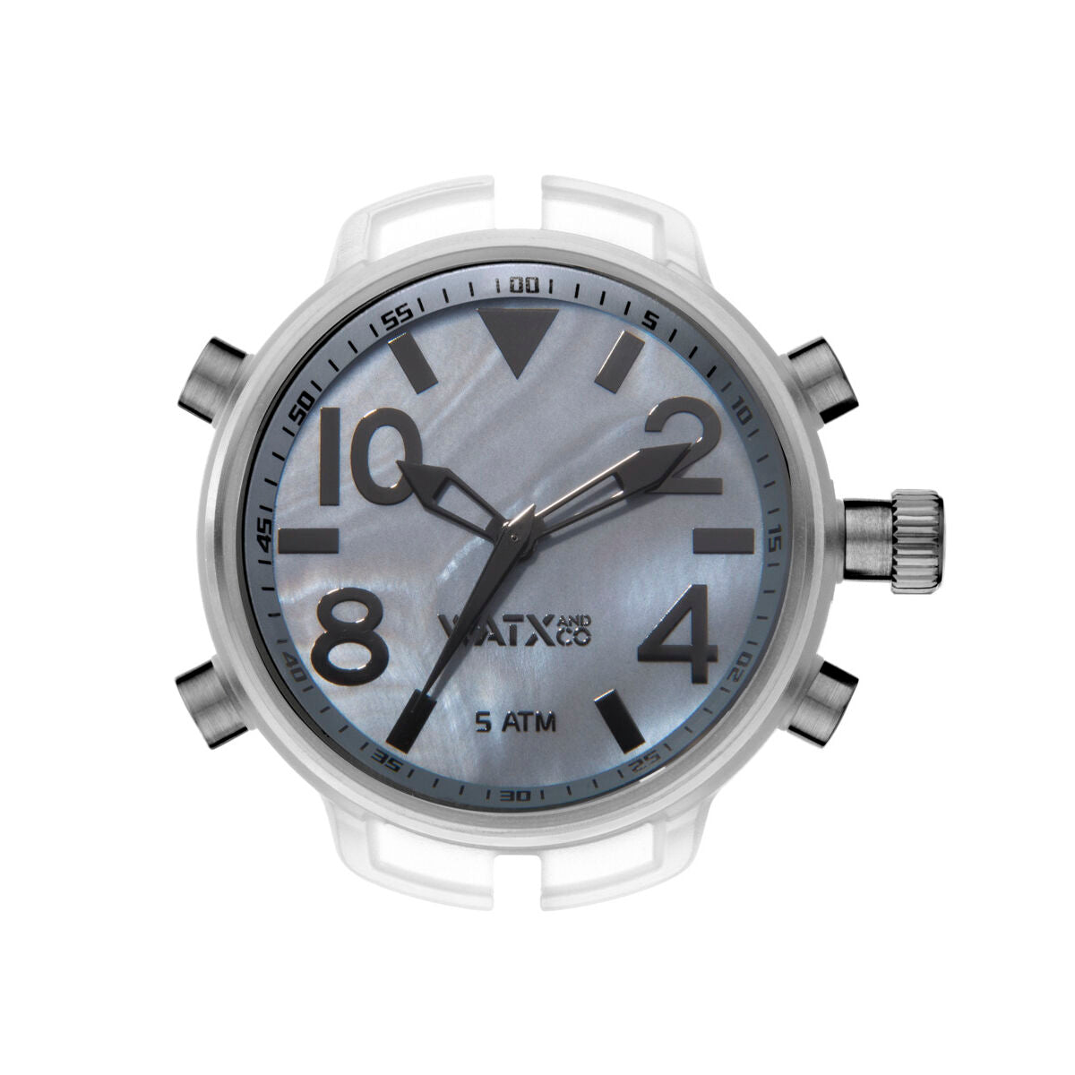 Watx & Colors Unisex Watch Watx & Colors Rwa3708  Grey (Ø 49 Mm)
