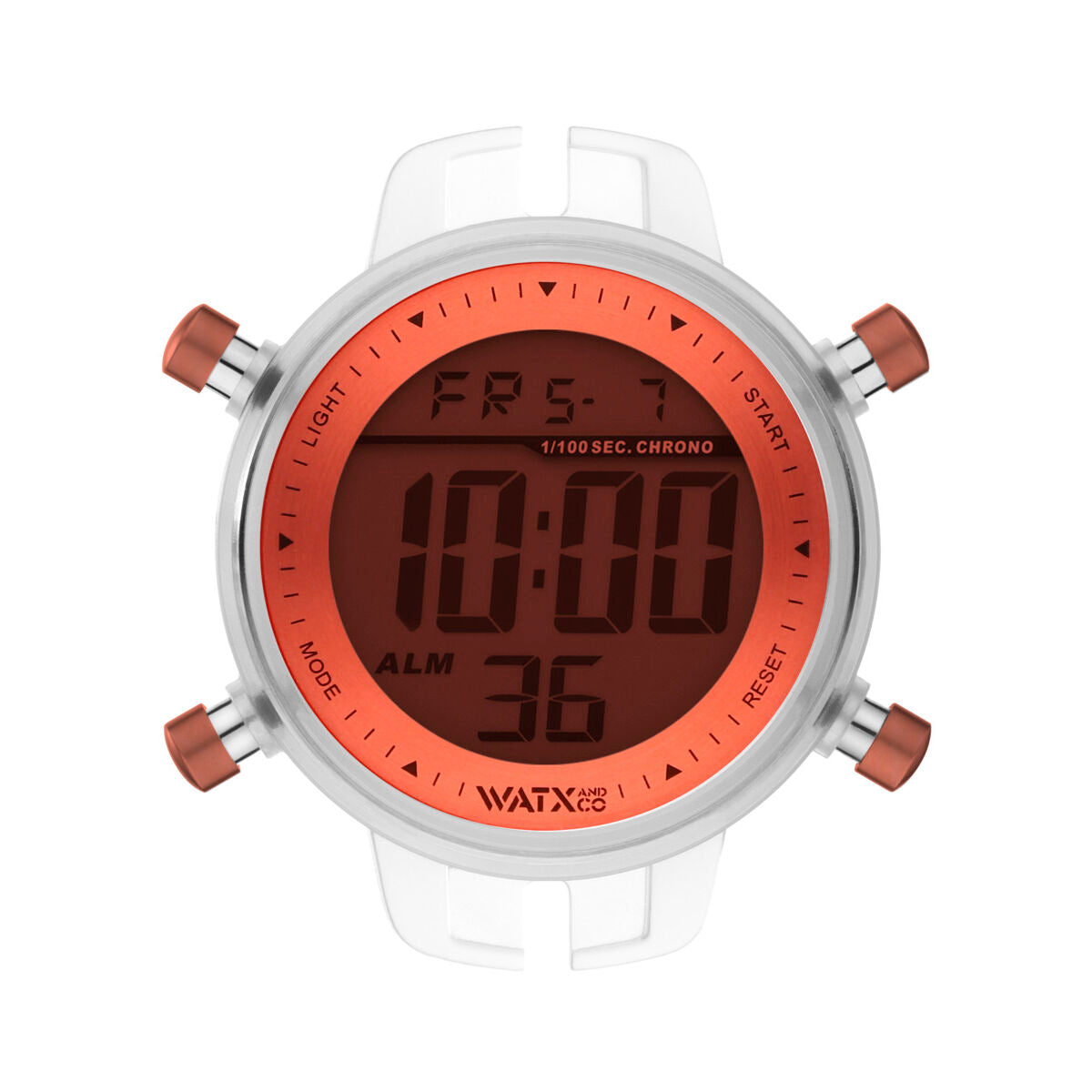 Watx & Colors Unisex Watch Watx & Colors Rwa1089 Orange (Ø 43 Mm)