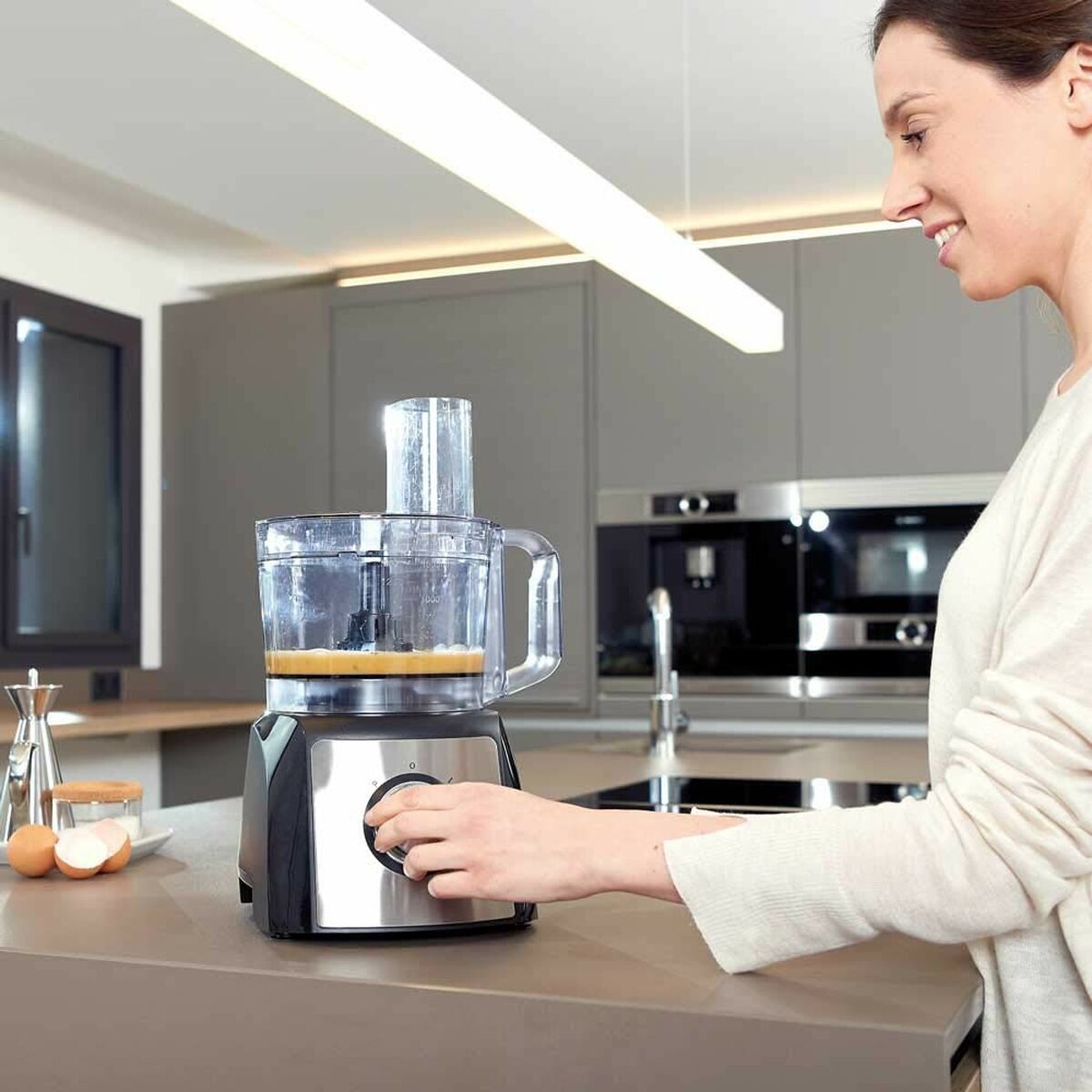 Black & Decker Food Processor Black & Decker Bxfpa1200E Steel 1200 W 1,5 L (Refurbished B)