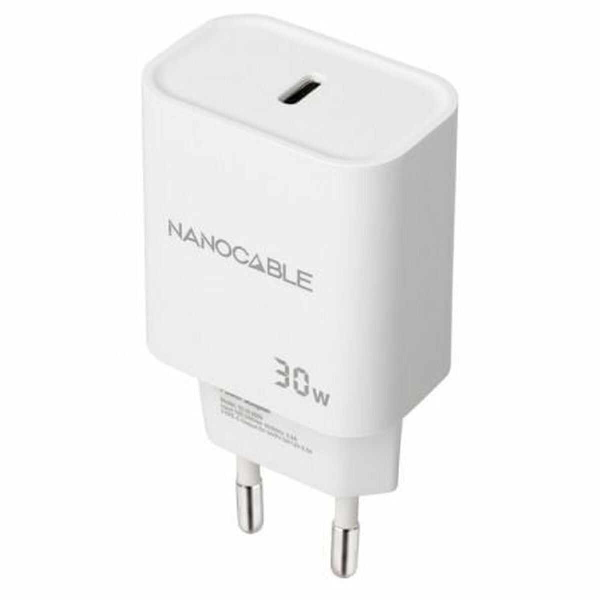 Wall Charger NANOCABLE 10.10.2009 White