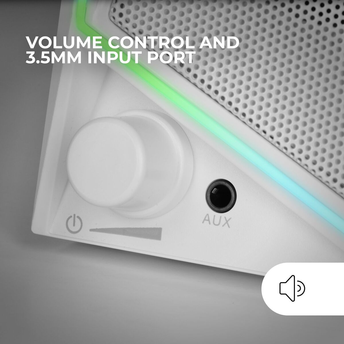 Mars Gaming Pc Speakers Mars Gaming Ms72W White 15 W 4 W