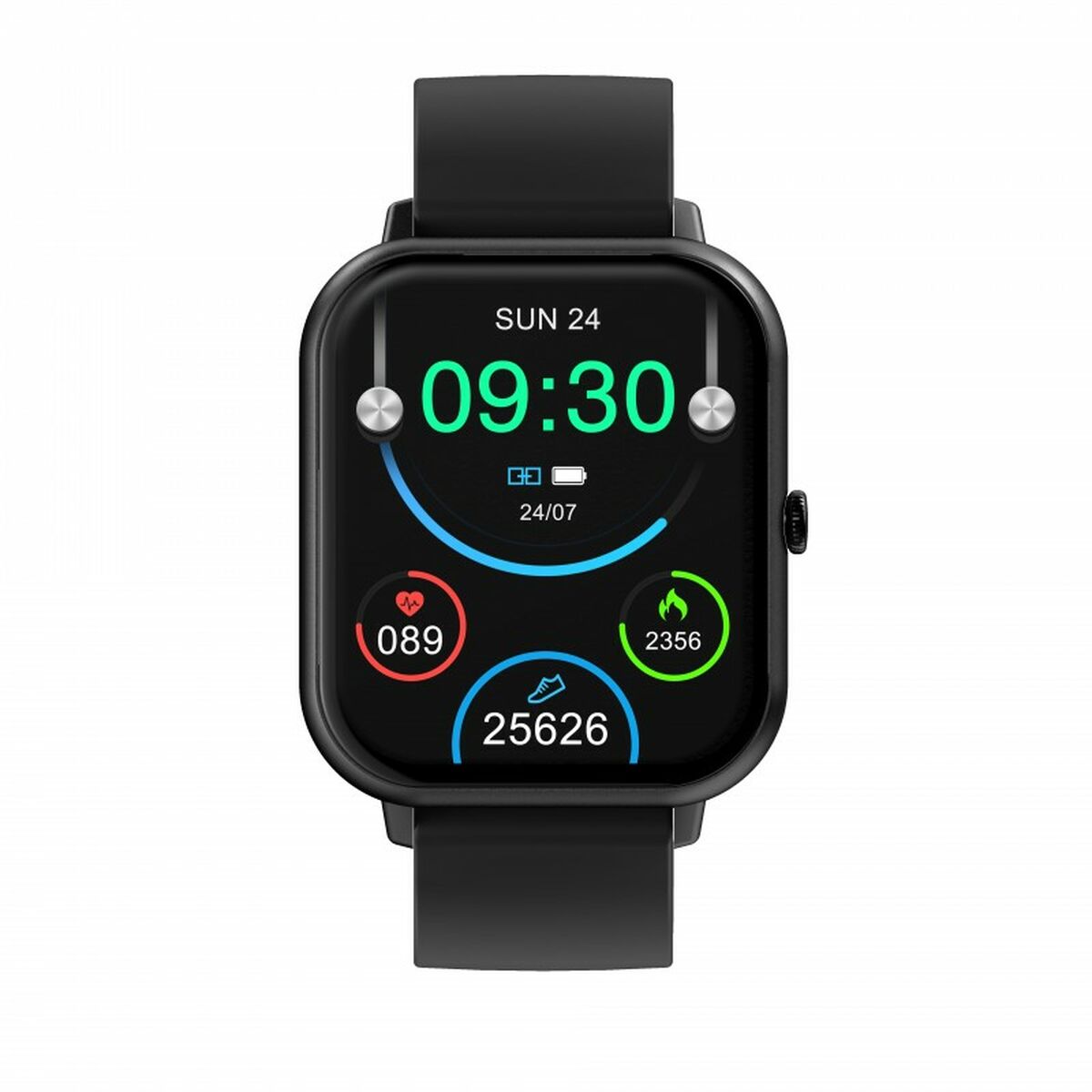 Dcu Tecnologic Smartwatch Dcu Curved Glass Pro 1,83" Black