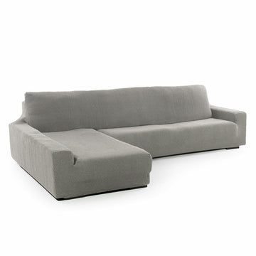 Left long arm chaise longue cover Sofaskins NIAGARA Grey (Refurbished B)