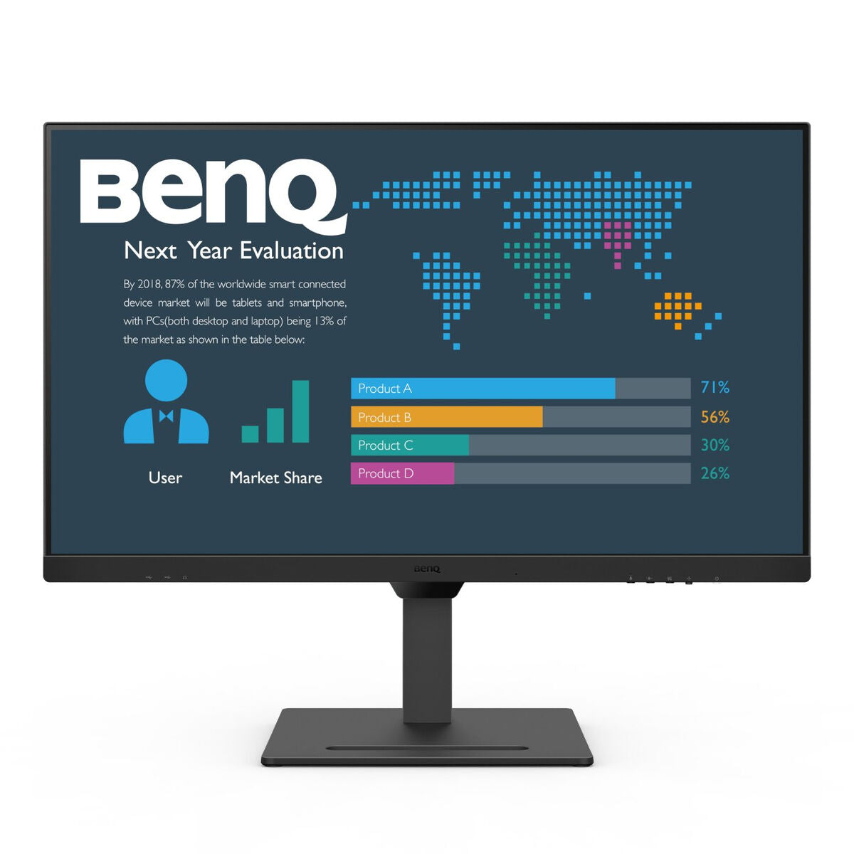Benq Monitor Benq Bl3290Qt Quad Hd 32" 75 Hz