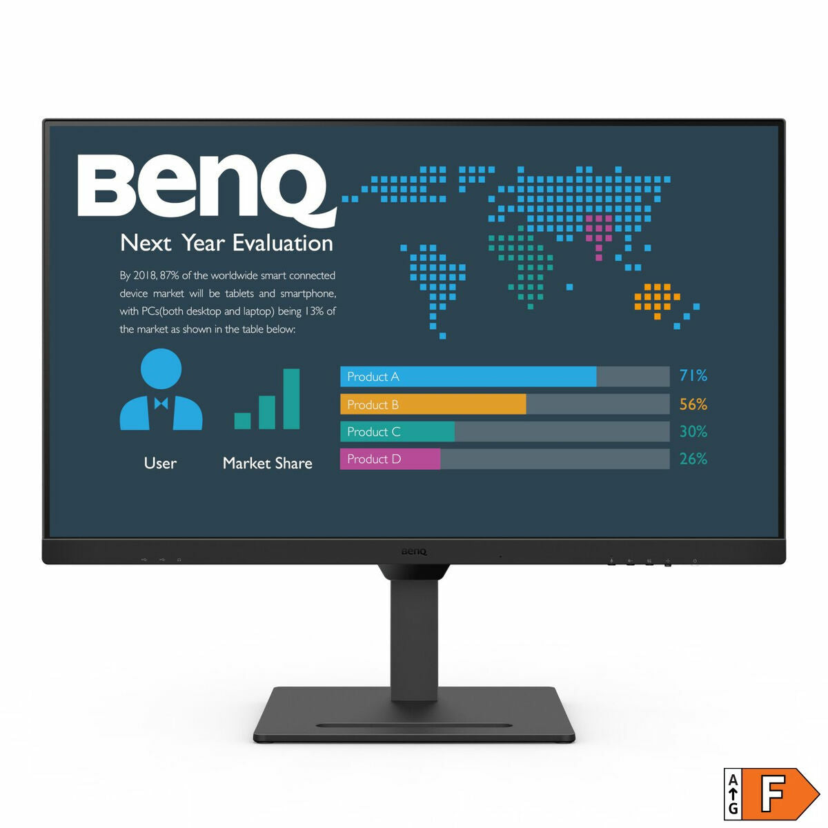 Benq Monitor Benq Bl3290Qt Quad Hd 32" 75 Hz
