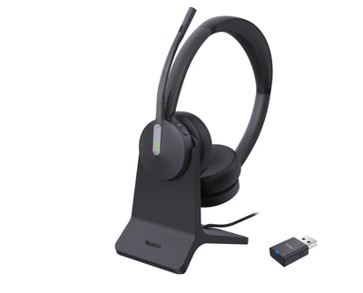 Yealink WH64 Hybrid Dual With Charging Stand Dect Headset — image 1