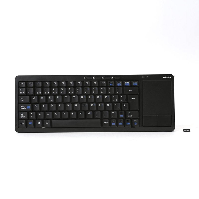Omega Keyboard Wireless Smart TV Touchpad