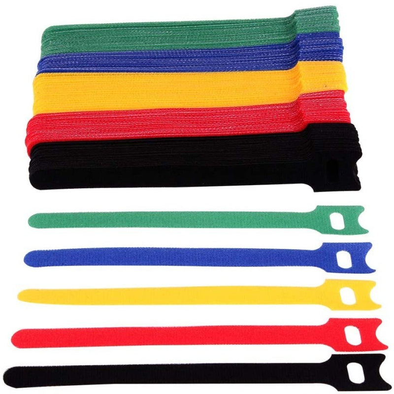 Techly Multicolour Velcro Sujetacables Set Of 10 Pieces 150X12MM