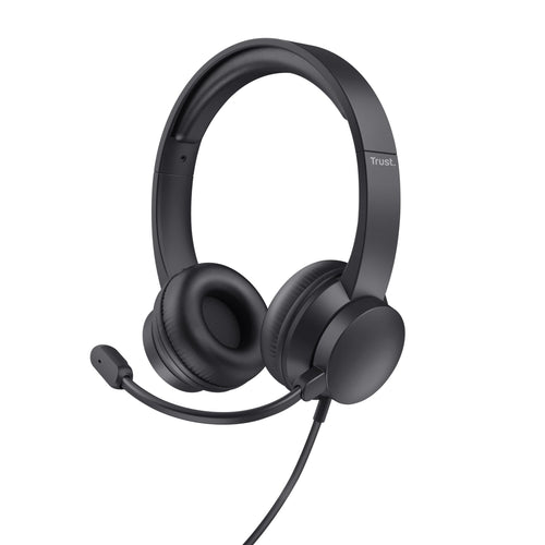 Trust Headphones HS-150 With Microphone Jack 3.5 Black — image 1