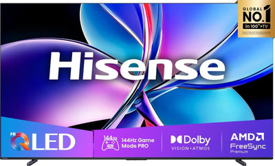 Hisense TV 100E7Q Pro 100 4K Ultra HD Smart TV Wi-Fi Black — image 1