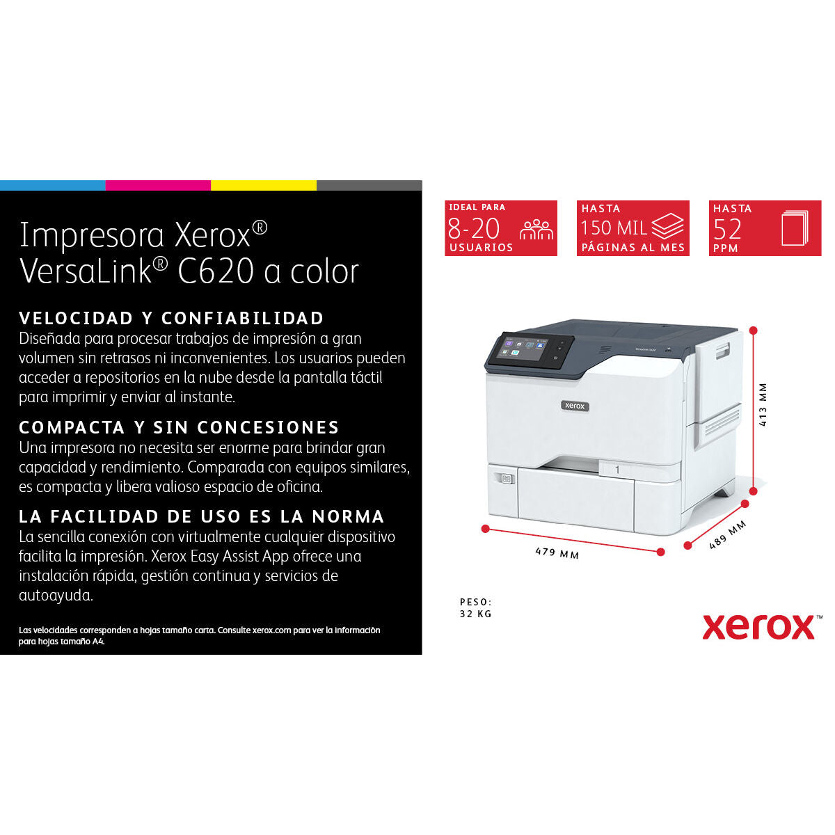 Xerox Laser Printer Xerox C620V_Dn