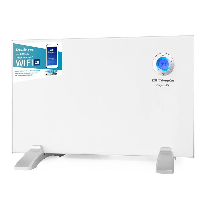Orbegozo Rew 1000 Panel Radiante Wi-Fi Smart - Control Voice - Programacion Diaria And Semanal - Deteccion