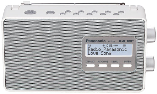 Panasonic Radio RF-D10EG-W, White Dab + RF-D10EG-W — image 1