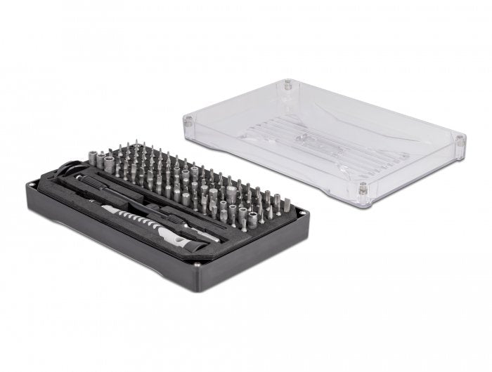 Delock 64168 Set Of Screwdrivers Precisión, 117 Pieces