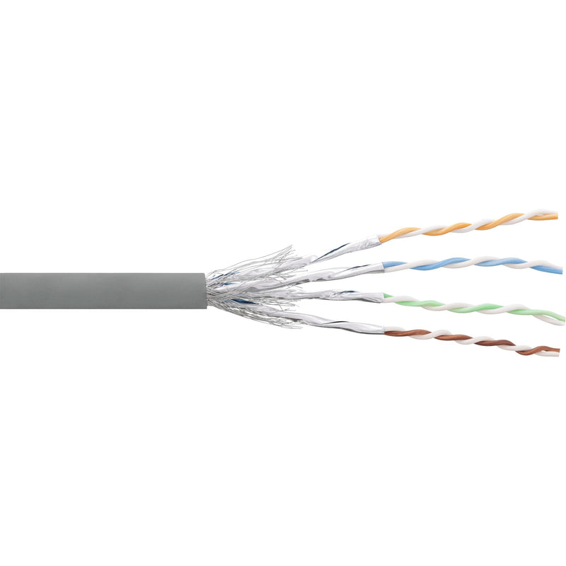 Inline Network Cable S/FTP Pimf CAT.6 Grey AWG27 Pvc Cu 100M
