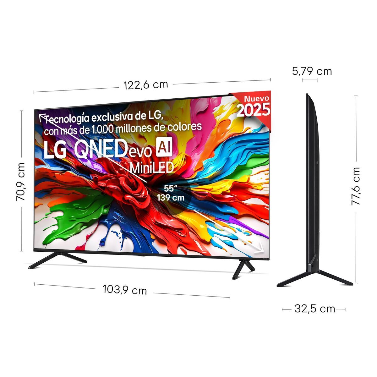 Lg Smart Tv Lg 55Qned92A6A 4K Ultra Hd 55" Led
