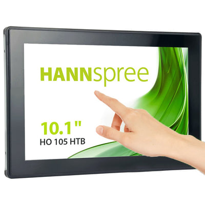 Hannspree Monitor 25,6CM (10,1) HO105HTB 16:10M-TOUCH HDMI Black — image 1