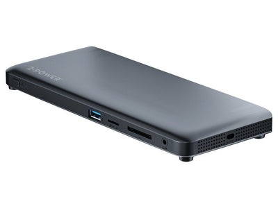 2-POWER USB-C Triple Display 100W Pd Dock With Cable Power Uk, Eu. DOC0117A — image 1