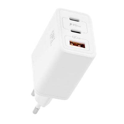 Tnb Charger GaN Charger 2 USB-C Power Delivery + 1 USB-A 65W - White — image 1