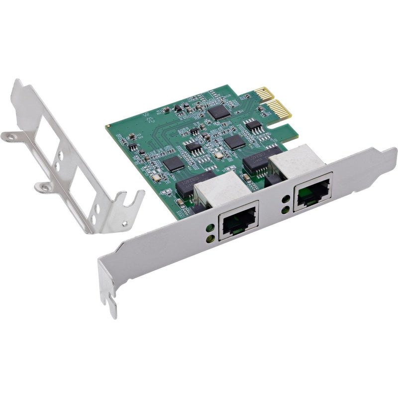 Inline 51126A Network Card Ethernet 1x RJ45 2.5GBIT/S, PCIE X1, Incl. Low Profile