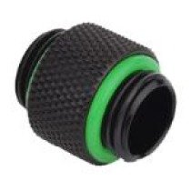 Bitspower Adapter Recto G1 4 Pulgadas Ag a G1 4 Pulgadas Ag - Long Black Matte — image 1