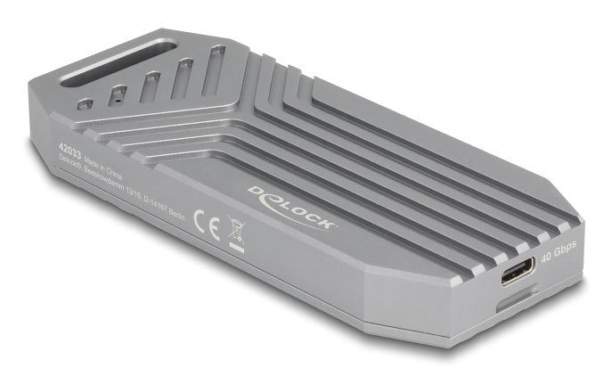 Delock Housing 42033 SSD M.2 NVMe USB 40Gbps - Without Tools