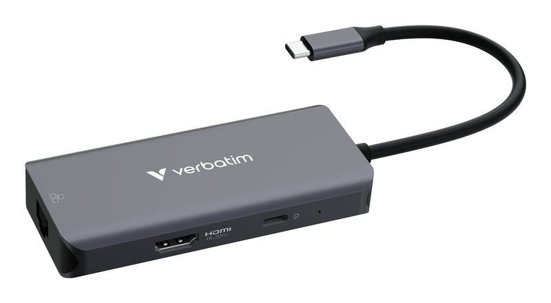Verbatim 32157 Hub Interfaz USB 3.2 Gen 1 (3.1 Gen 1) Type-c 5000 Mbit/S Grey