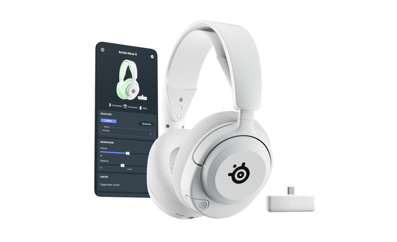 Steelseries Headphones Arctis Nova 5X Wireless Gaming Black 61677