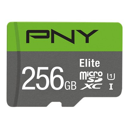 Micro-sd Elite 256GB Class Mem 10/Uhs-i U1/A1 V10 SD Adaptador