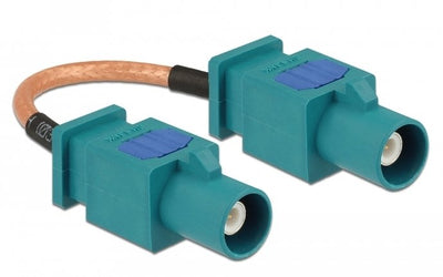 Delock Cable Antenna Fakra Z Male Fakra Z Male RG-316 10CM — image 1