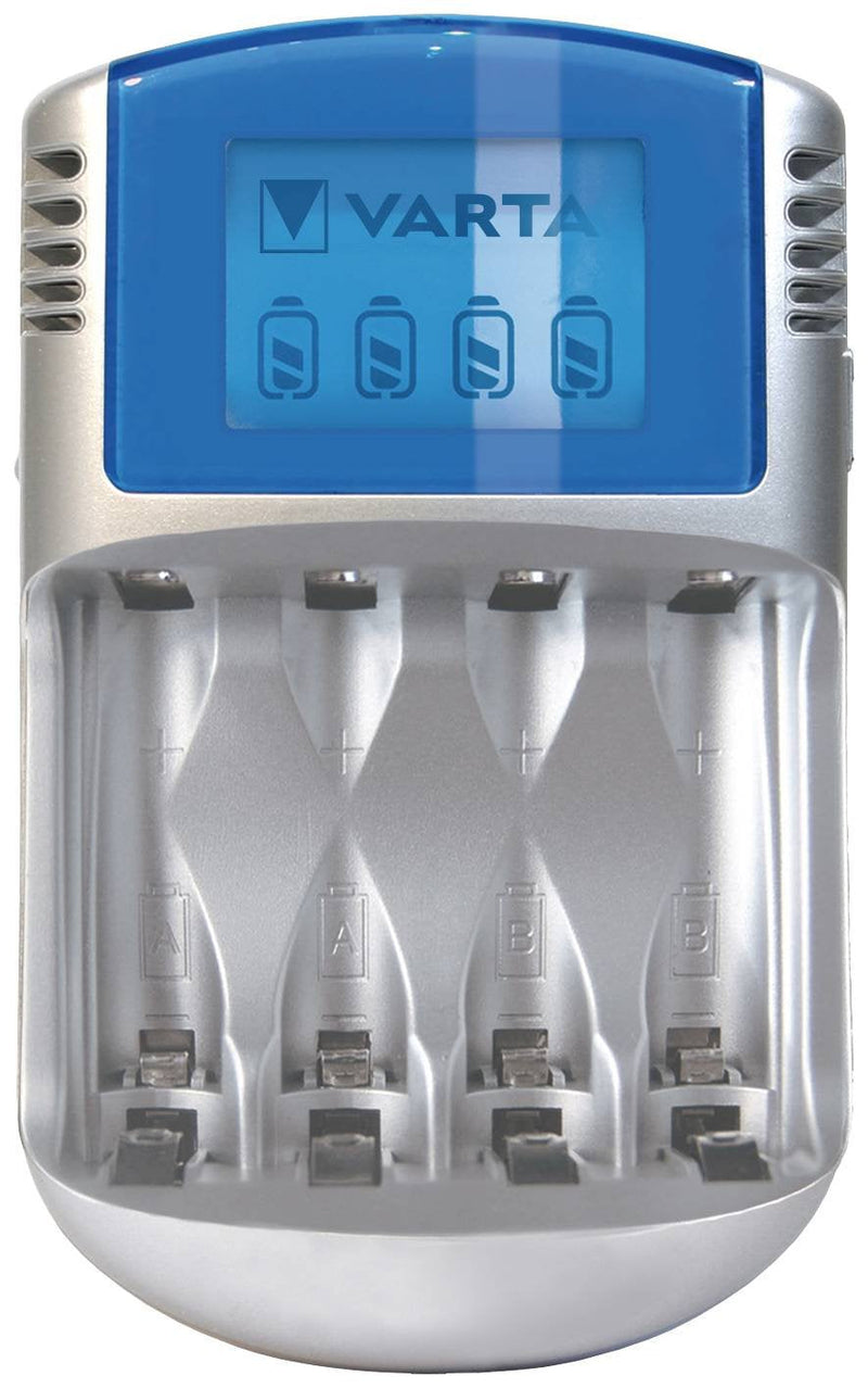 Varta Charger Without Batteries LCD 220V, 12V And USB