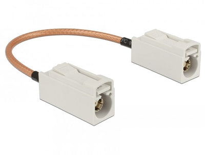 Delock Cable Antenna Fakra B Female Fakra B Female RG-316 15CM — image 1
