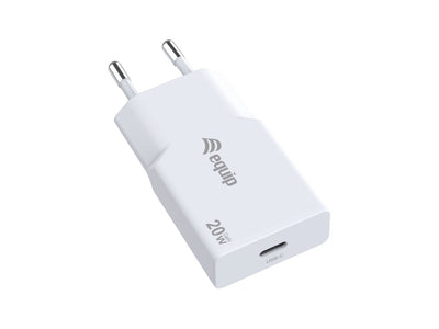 Equip Charger 1PORT USB-C PD 3.0 GaN Slim 20W White — image 1
