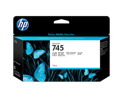 HP Genuine Ink Nº 745 Photo Black Designjet Z2600 24 In Postscript, Designjet Z5600 44 In Postscript — image 1