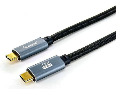 Equip Cable USB-C 3.2 - C M 3.00M 5A 4K 60HZ Si — image 1