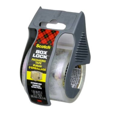 Scotch 195-EF Box Lock Precinto Embalaje - 48MM X 20.3M - Includes Dispensador - Transparent — image 1