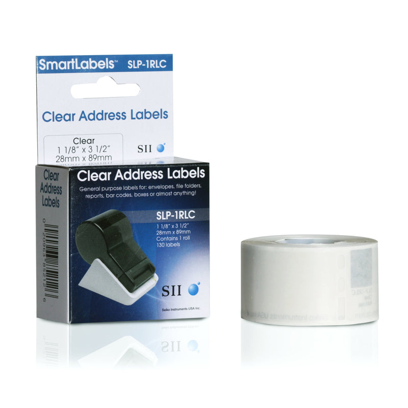 SLP-2RLC Clear Label 28X89MM Supl